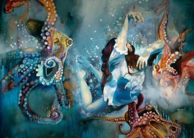 Морские глубины. Автор: Dimitra Milan.