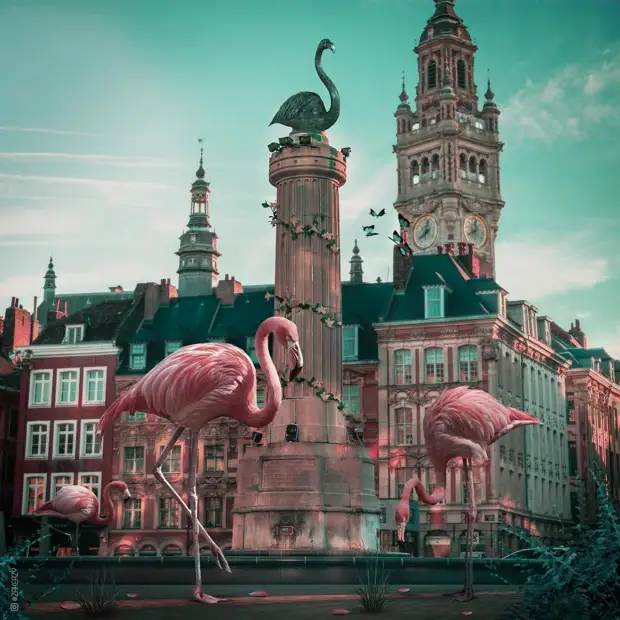 Сюрреалистические фотоманипуляции Зака Изи