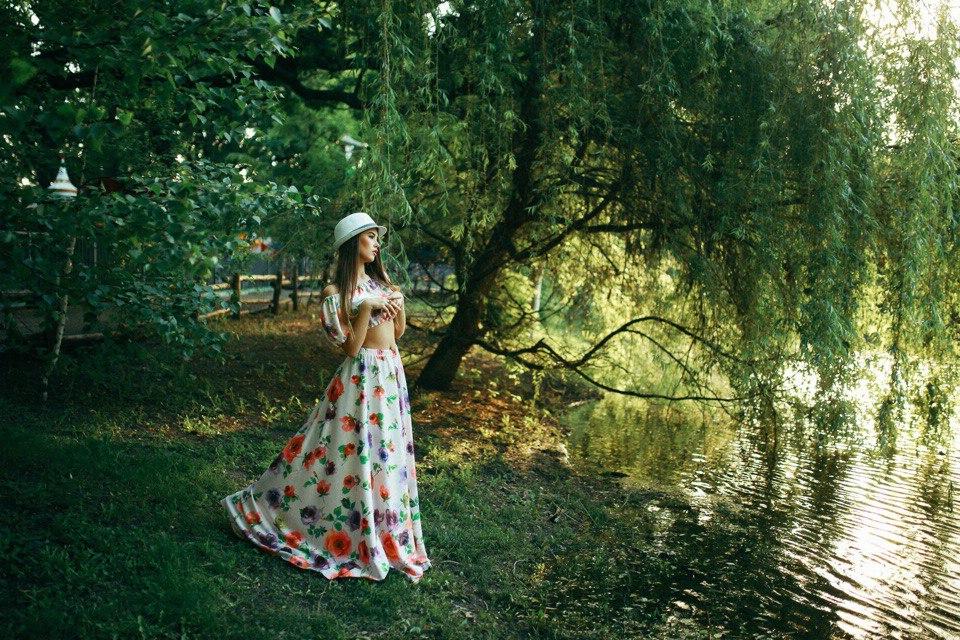 Участница конкурса красоты 