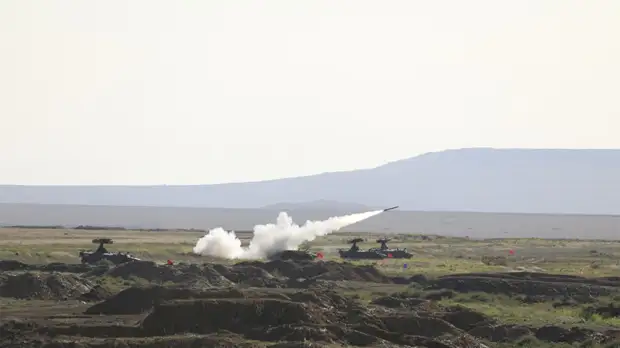 Под Астраханью прошли учения ПВО