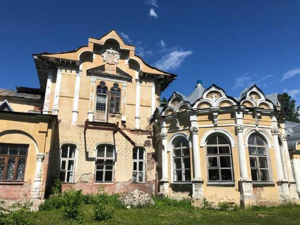 Фотокадр: здание усадьбы Алтуфьево впечатляет даже в нынешнем виде