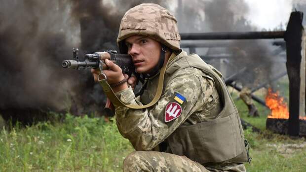 Военнослужащий ВСУ.