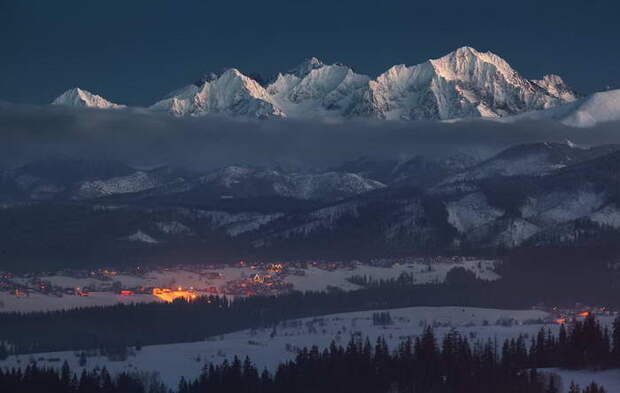 Красота зимы в Польше: фото Karol Nienartowicz
