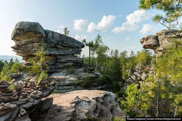 Урал с Севера на Юг. Пермский период. Каменный город (23 фото)