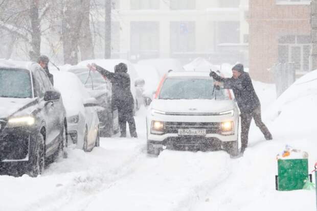 В Москве сугробы побьют рекорд 1994 года
