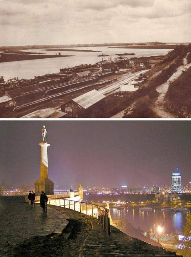 Как с течением времени изменились места в мире