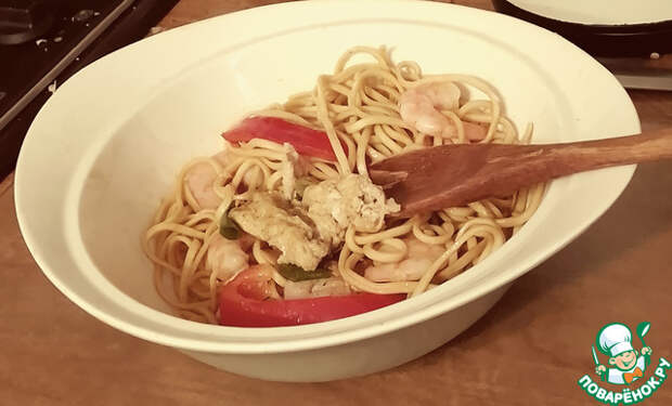 Лапша по-сингапурски