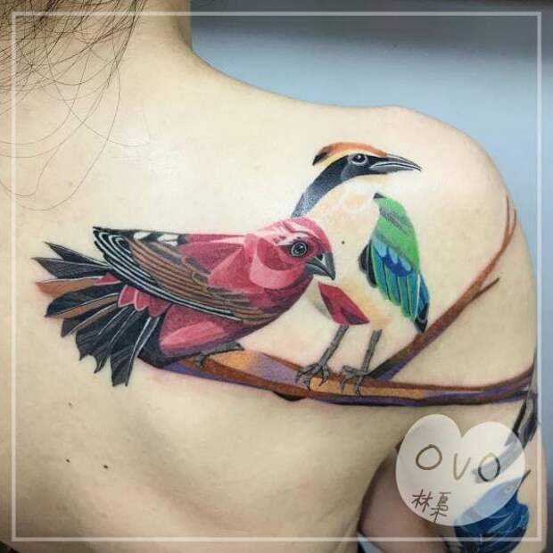 Потрясающие татуировки от мастеров