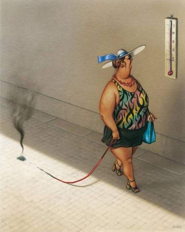 Хот-дог! Автор: Gerhard Haderer.