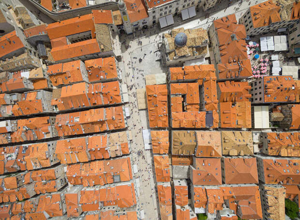 Оранжевые крыши Дубровника