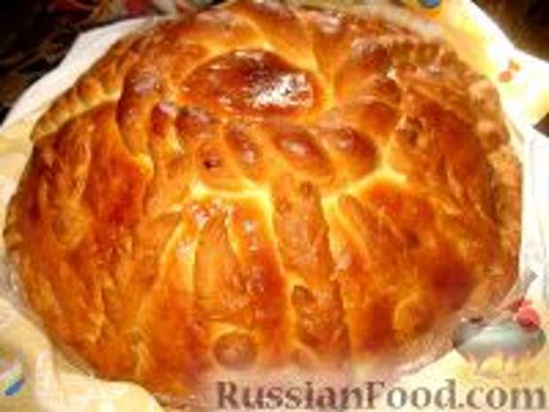 Фото к рецепту: Курник - царь пирогов