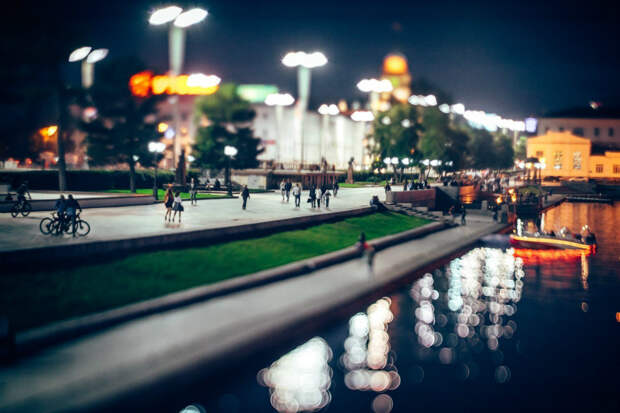 Игрушечная родина: городские пейзажи России в объективе tilt-shift