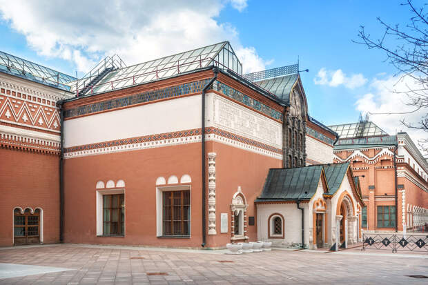 Главное здание Третьяковской галереи в Лаврушинском переулке