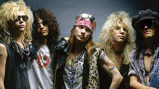 Плохиши из Guns N' Roses. Плохиши из Guns N' Roses.