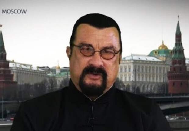 Интервью Стивена Сигала британскими журналистам в ITV из Москвы