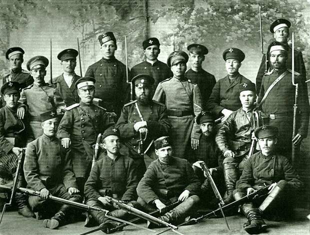 Ратники-ополченцы. 1890-е годы. Ратники-ополченцы. 1890-е годы. история, россия, старые фотографии
