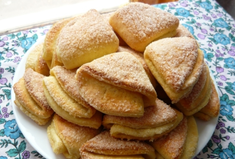 ТВОРОЖНЫЕ САХАРНЫЕ КОНВЕРТИКИ