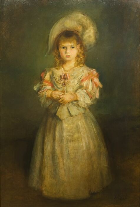Пегги Гуггенхайм, Франц Сераф Ленбах, ок. 1903 года. \Фото: guggenheim-venice.it.