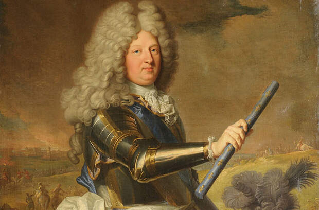 Людовик Великий Дофин. Единственный выживший законный ребёнок Людовика XIV от Марии-Терезии Испанской