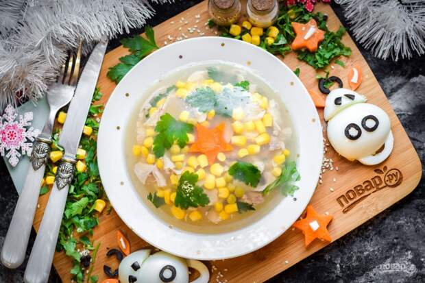 Заливное из курицы