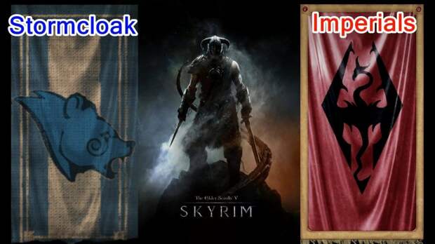 Примкнуть к Братьям Бури и вступить в ряды имперцев (The Elder Scrolls V: Skyrim)