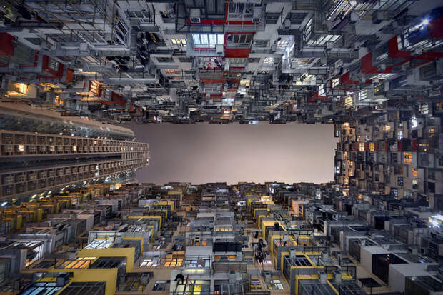 Вертикальный горизонт Гонконга гонконг, город, небоскрёбы, фото