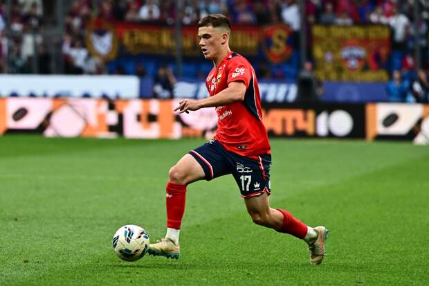 Футболист ЦСКА Глебов стал одним из самых быстрых игроков мира