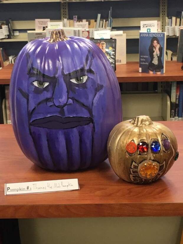 THANOS PUMPKIN