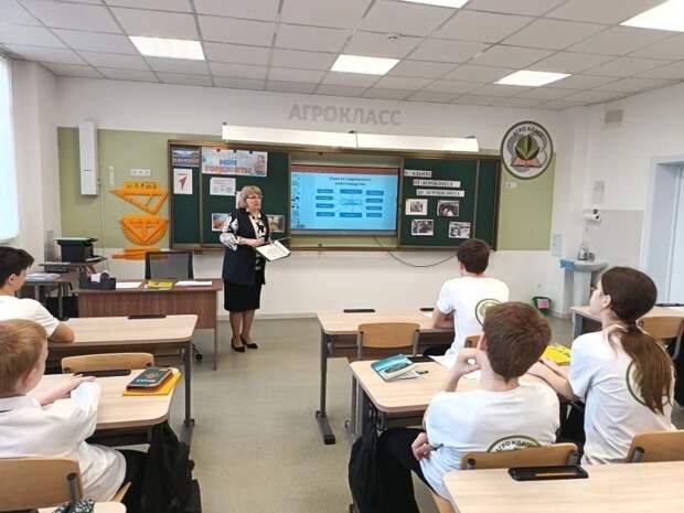 В Майкопском районе учащимся рассказали о важности сельского хозяйства для Адыгеи