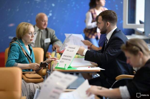 Явка на выборах мэра Москвы к 15:00 приблизилась к 18%. Фото: mos.ru