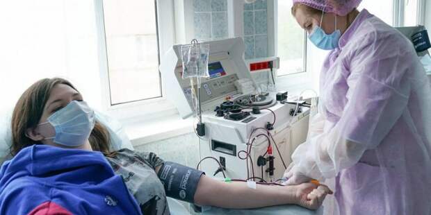 Собянин: Донорами крови стали более 80 тыс москвичей. Фото: mos.ru