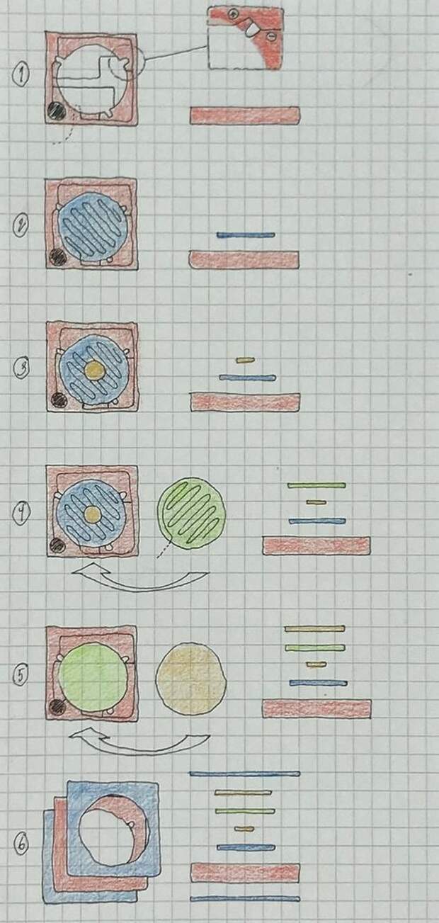 Светящаяся подставка для кофе