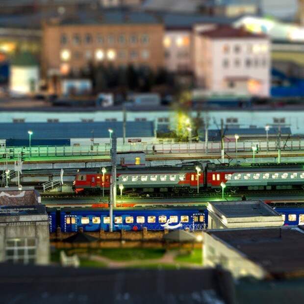 Игрушечная родина: городские пейзажи России в объективе tilt-shift