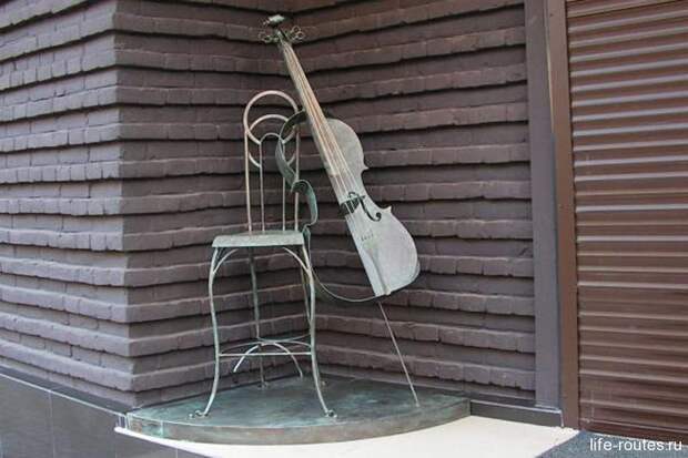 Памятник неизвестному артисту в Ростове-на-Дону