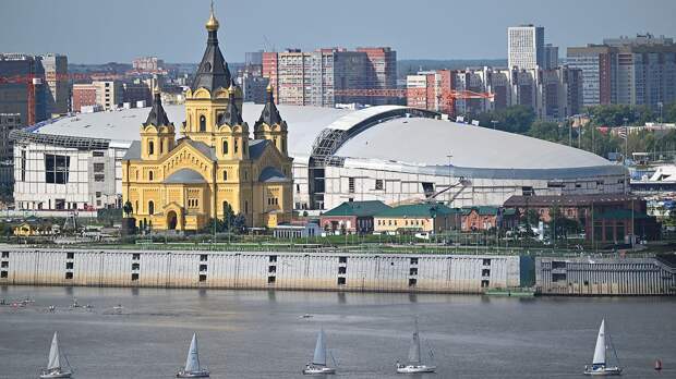 Новая ледовая арена в Нижнем Новгороде получила название «VOLGA Арена»