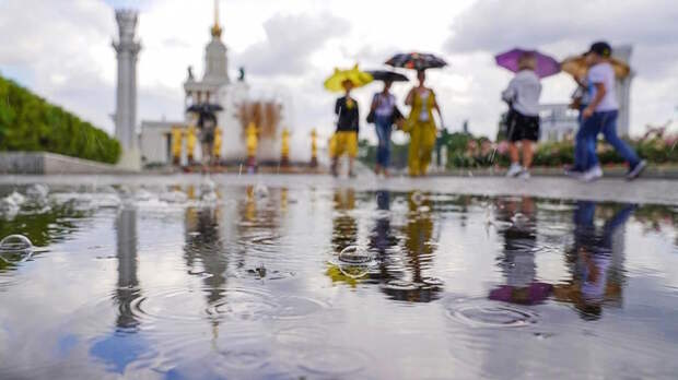 В Москве ожидается новая волна интенсивных осадков