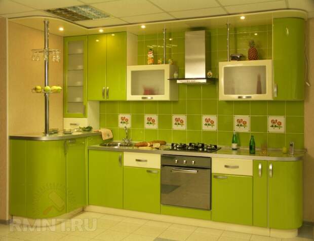 50 идей для кухонь всех цветов радуги