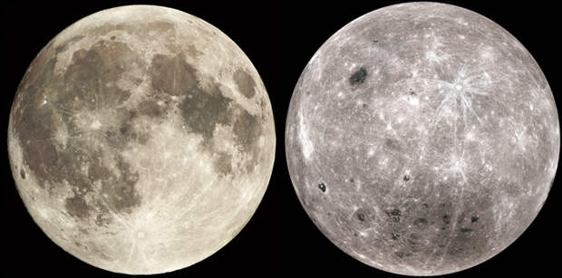 Моря на видимой стороне Луны могли образоваться от падения астероида на ее обратную сторону