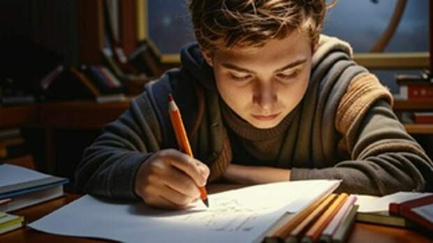 Студент / Изображение сгенерировано с помощью нейросети Kandinsky by Sber AI / amic.ru