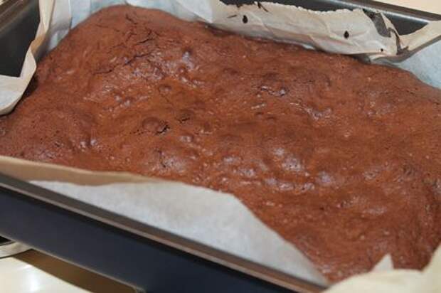 Шоколадный брауни (brownie) в домашних условиях, быстрый рецепт. Этап: 13
