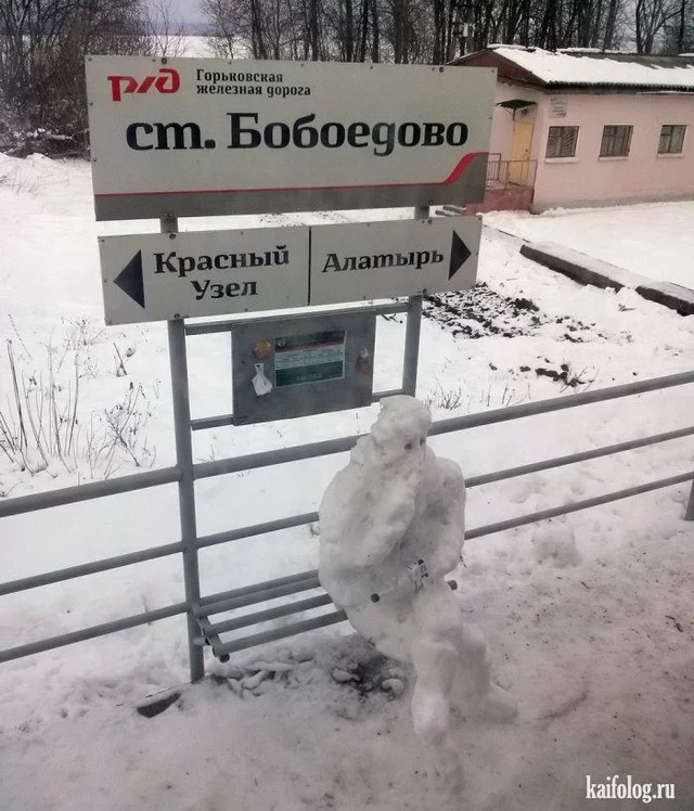 Если снеговики, то такие Снеговик, Картинки, Длиннопост