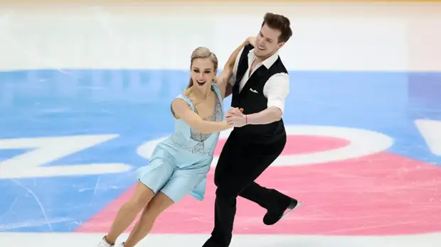 Синицина и Кацалапов выиграли ритм-танец на ЧМ по фигурному катанию