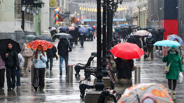 Дожди придут в Москву в конце марта: почти четверть месячной нормы осадков может выпасть за 2 дня