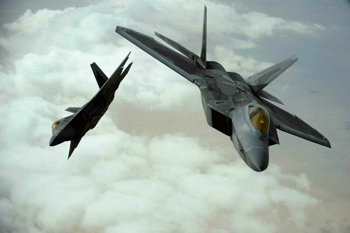 Невидимки США, F-22 (иллюстрация из открытых источников)