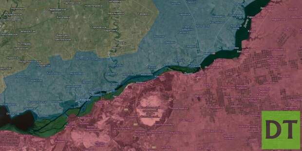 ВС РФ вернули позиции восточнее Тернов, карта боевых действий