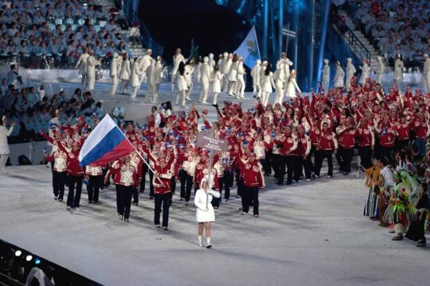 Российсккие спортсмены на Олимпиаде-2010 