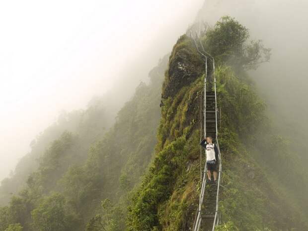 От этой потрясающей «лестницы в небеса» у вас закружится голова! 10 фото-фактов