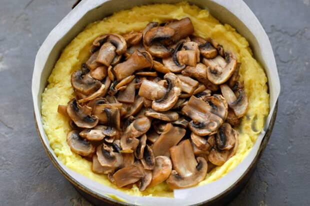 жареные грибы