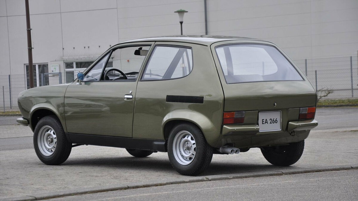 Volkswagen с двигателем под задним сидением