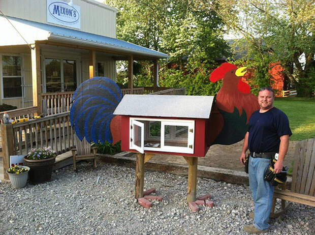 Little Free Library: библиотека в боксе